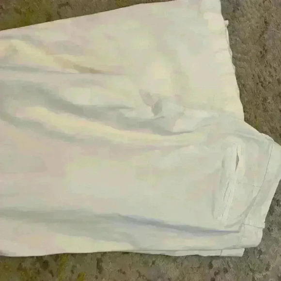 J. CREW CITY FIT stretch pant trouser white womens sise 12s - Picture 2 of 4